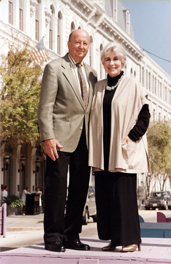 George and Cynthia Mitchell